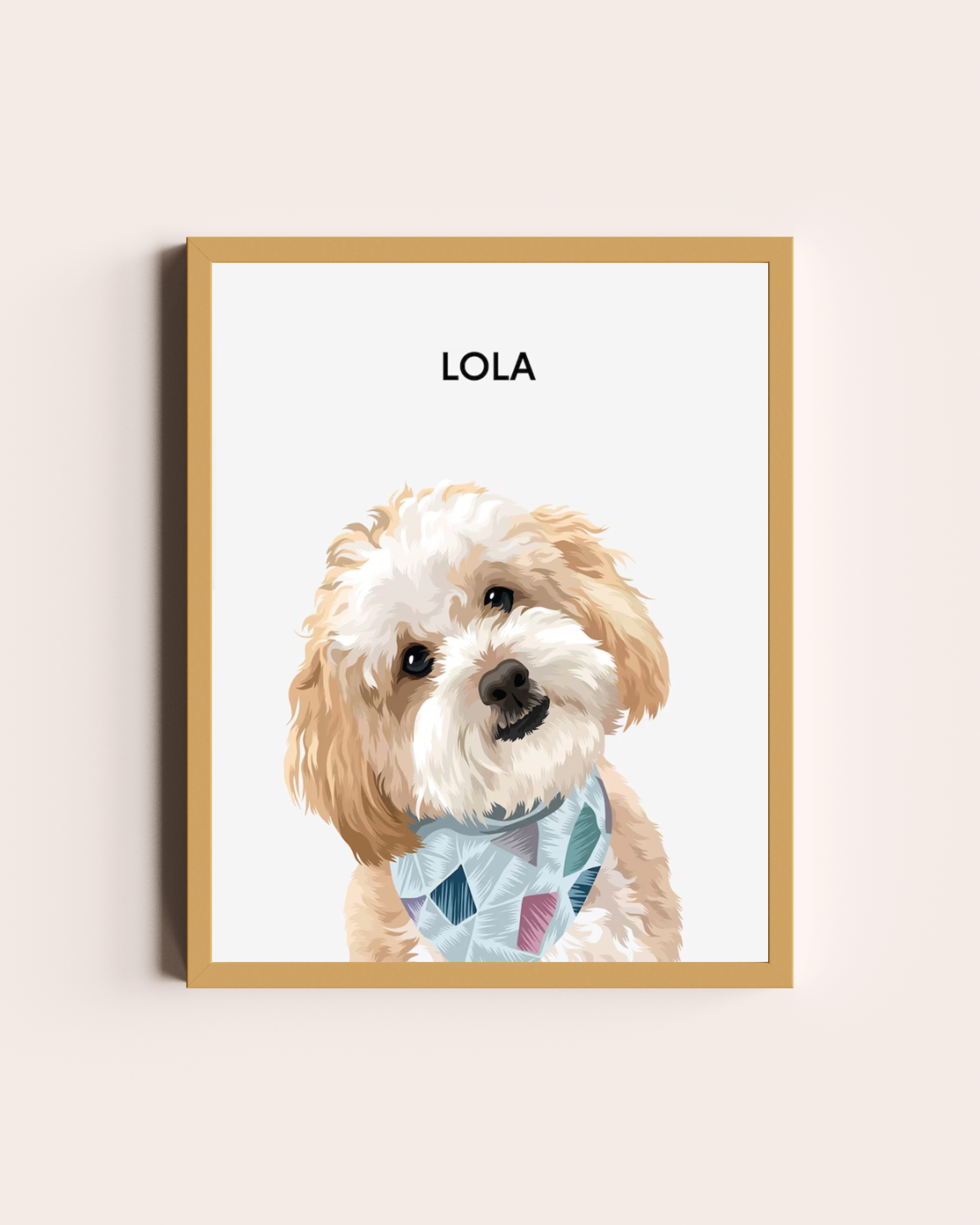 Framed Pet Portrait