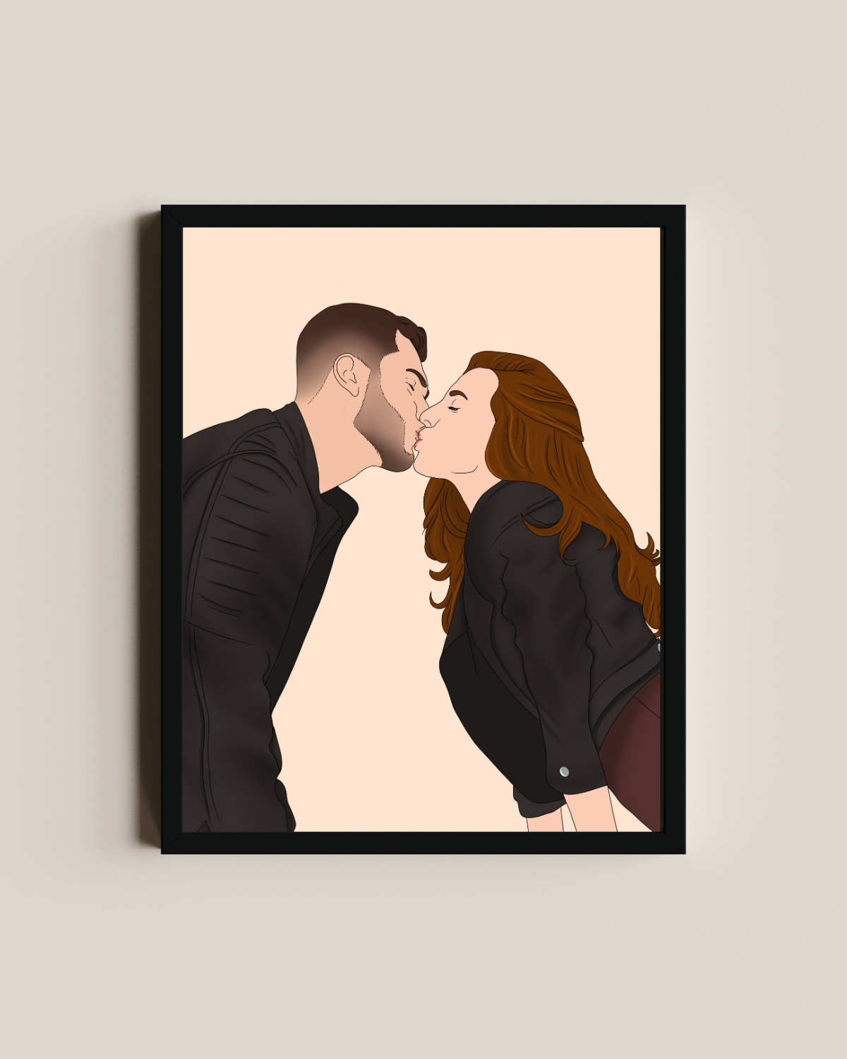Framed Face Portrait