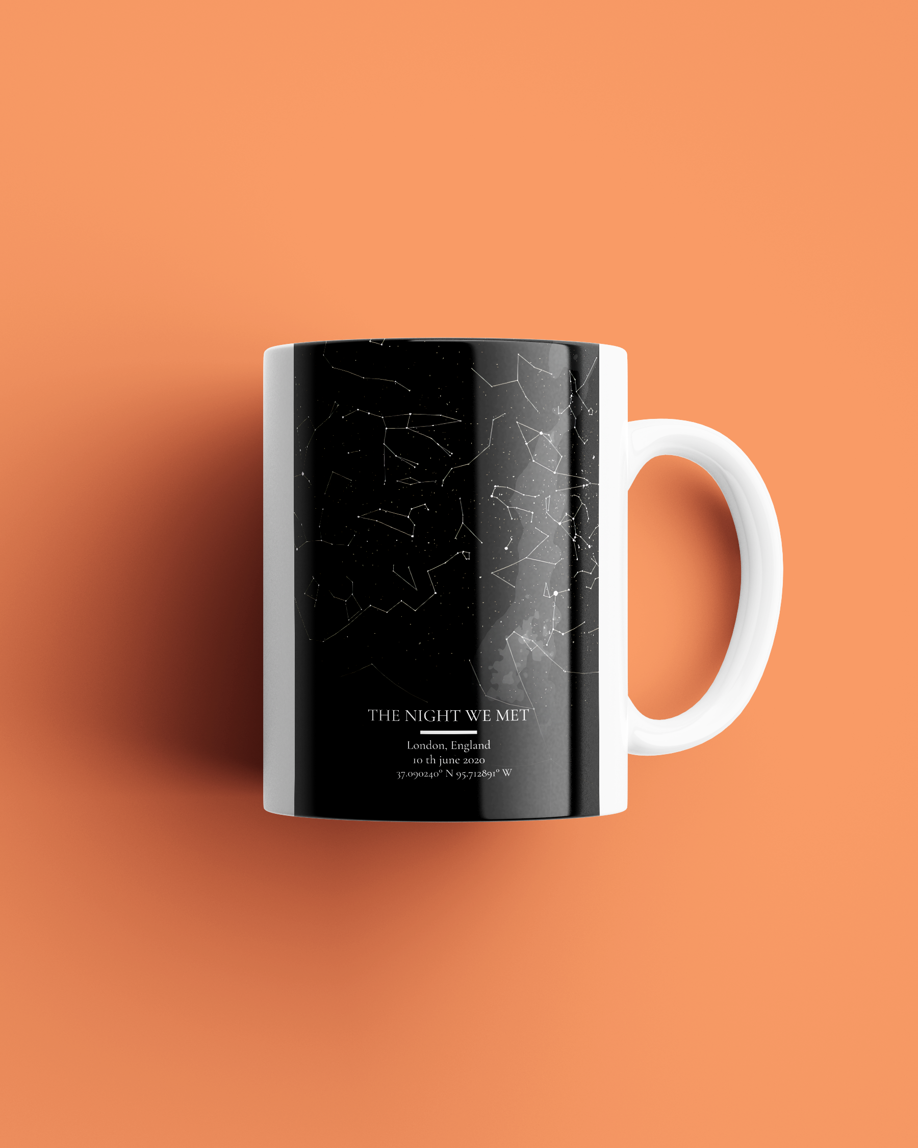 Star Map Mug