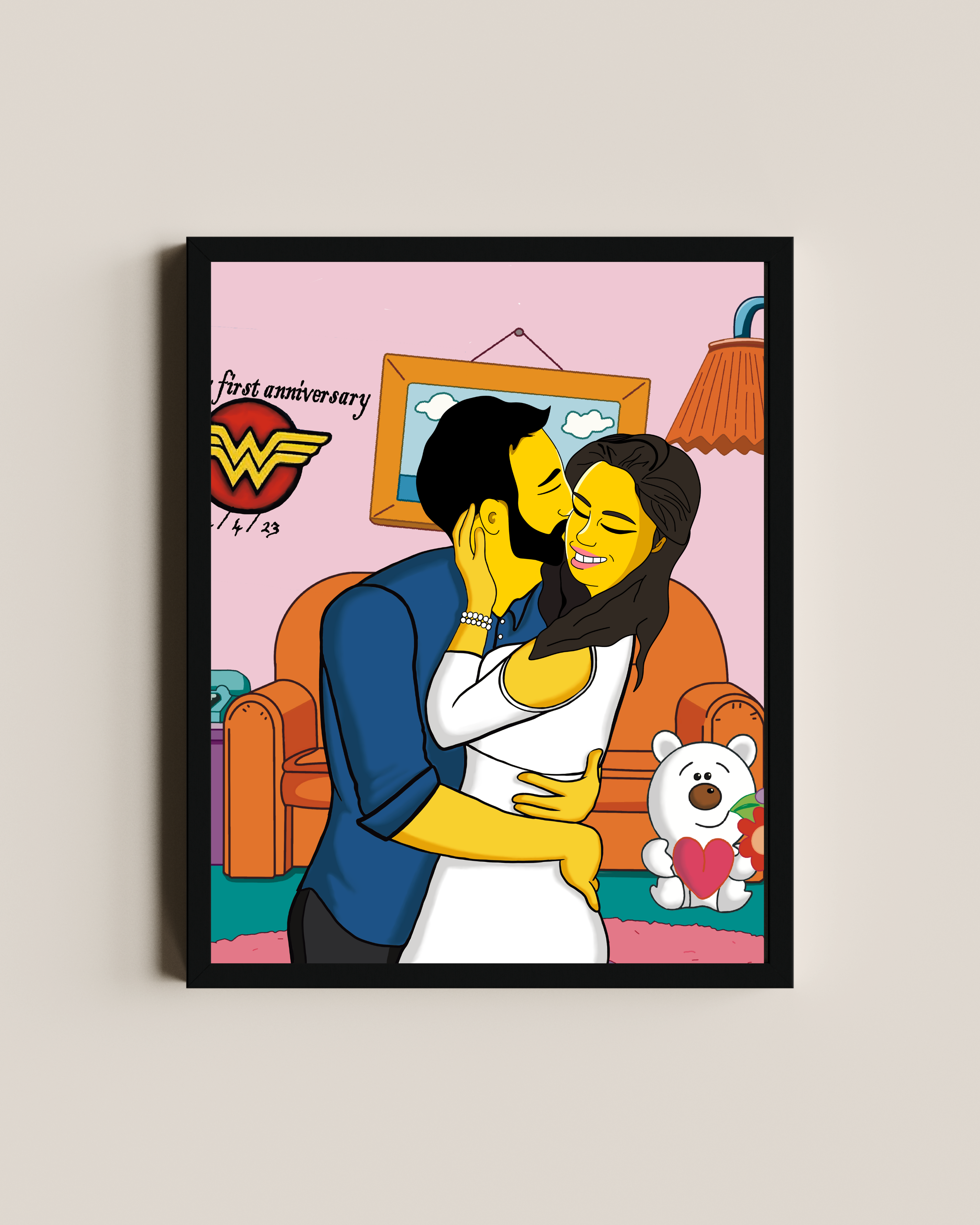 Framed Simpsons