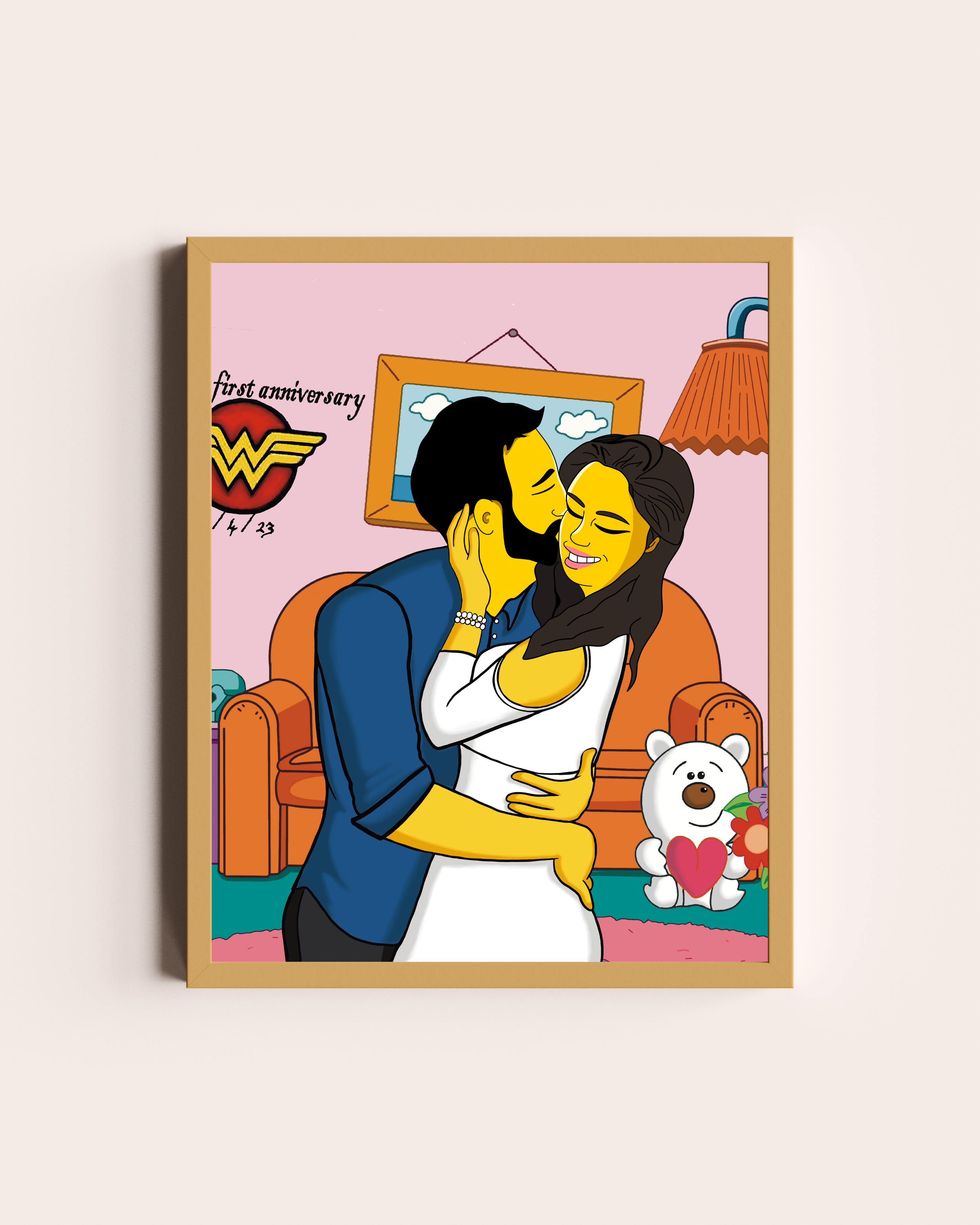 Framed Simpsons
