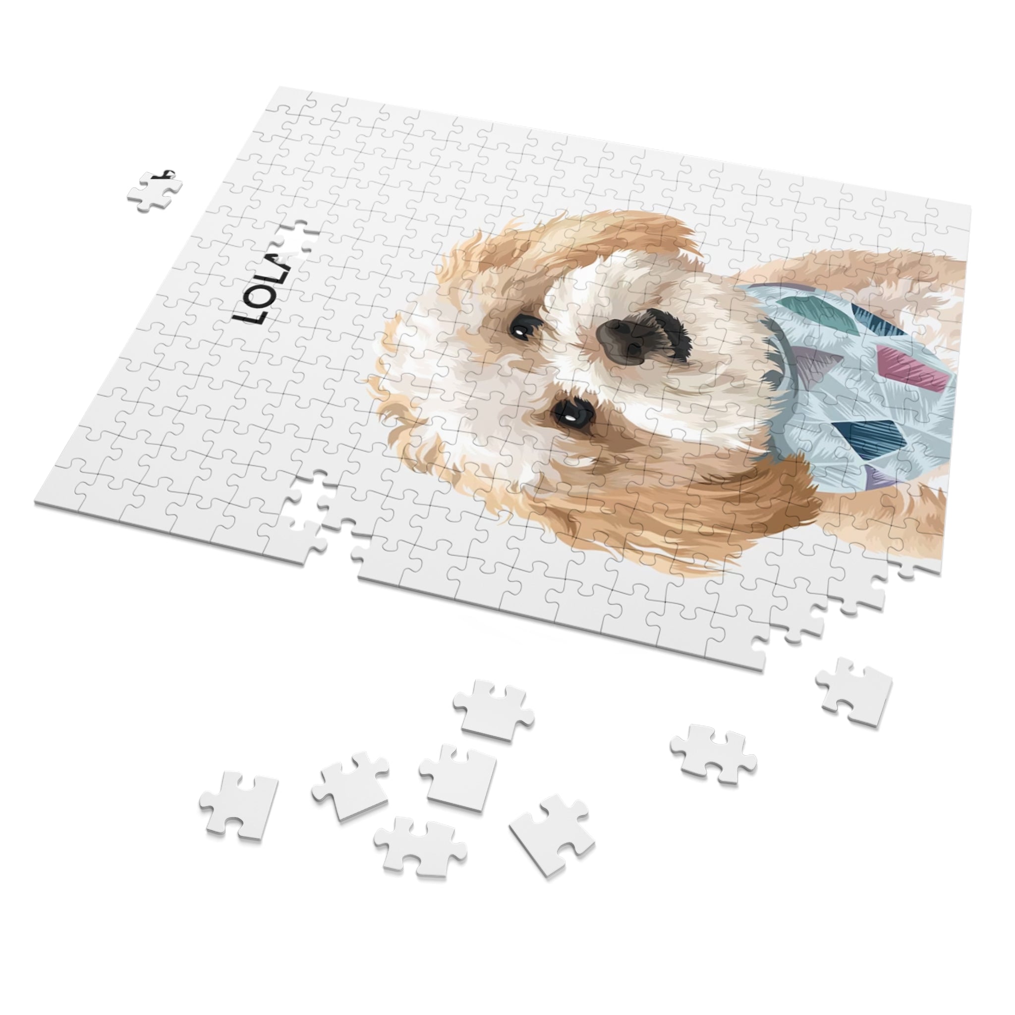 Pet portrait puzzle