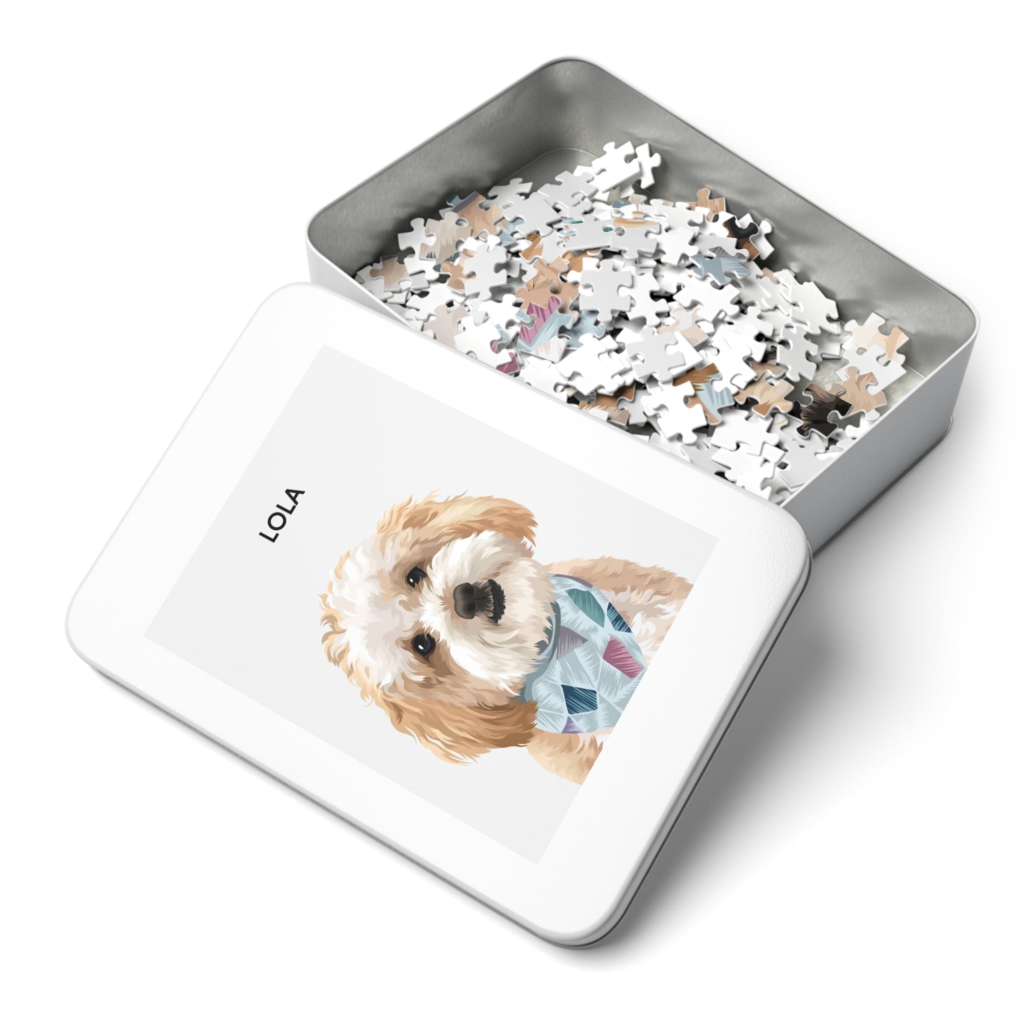 Pet portrait puzzle