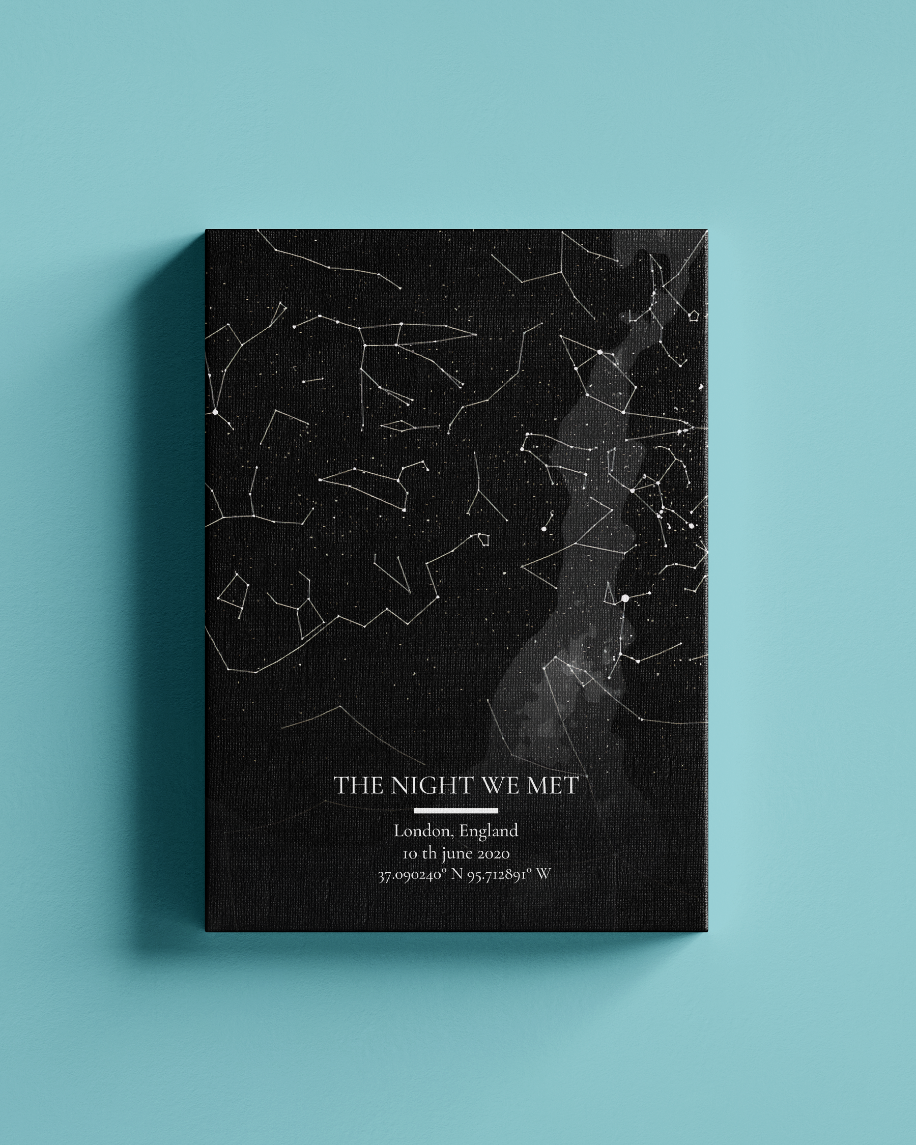 Canvas Star Map