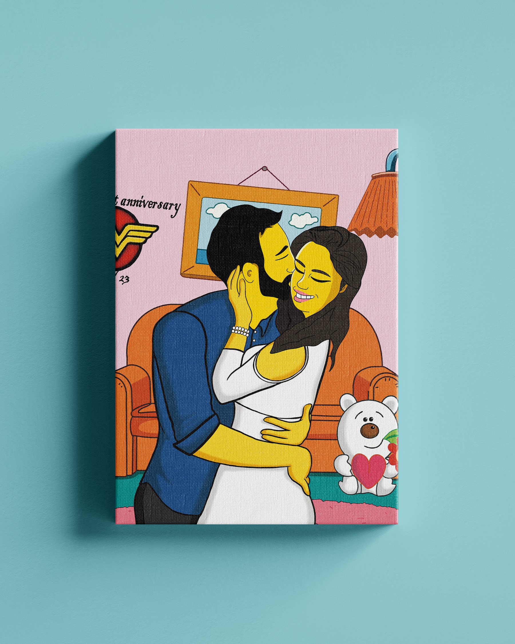 Simpsons Canvas