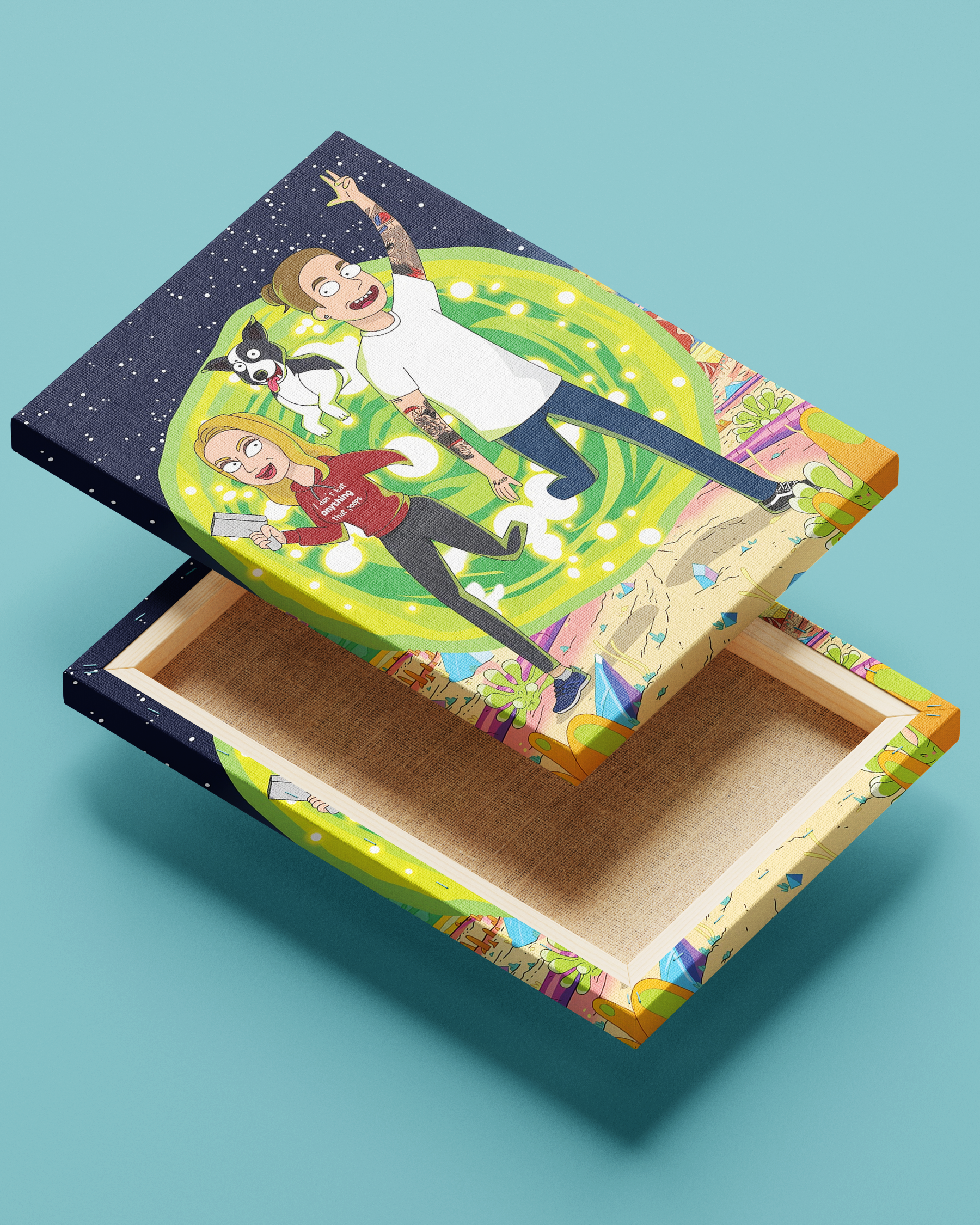 Rick and Morty Canvas