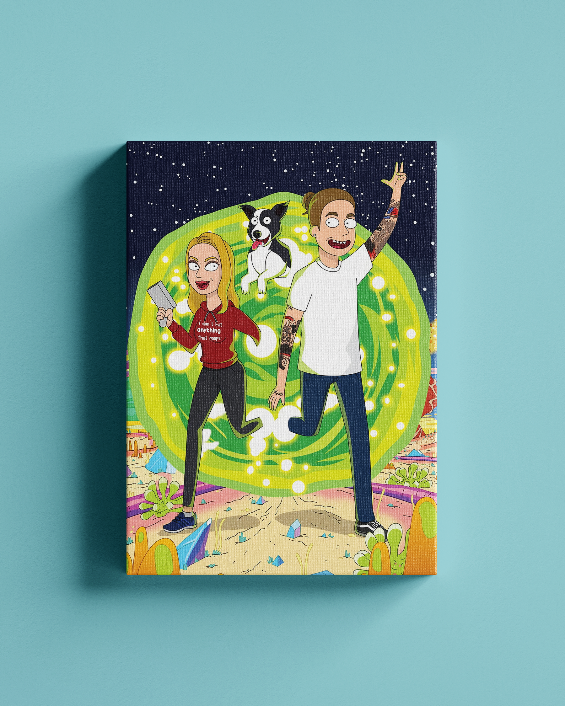 Rick and Morty Canvas
