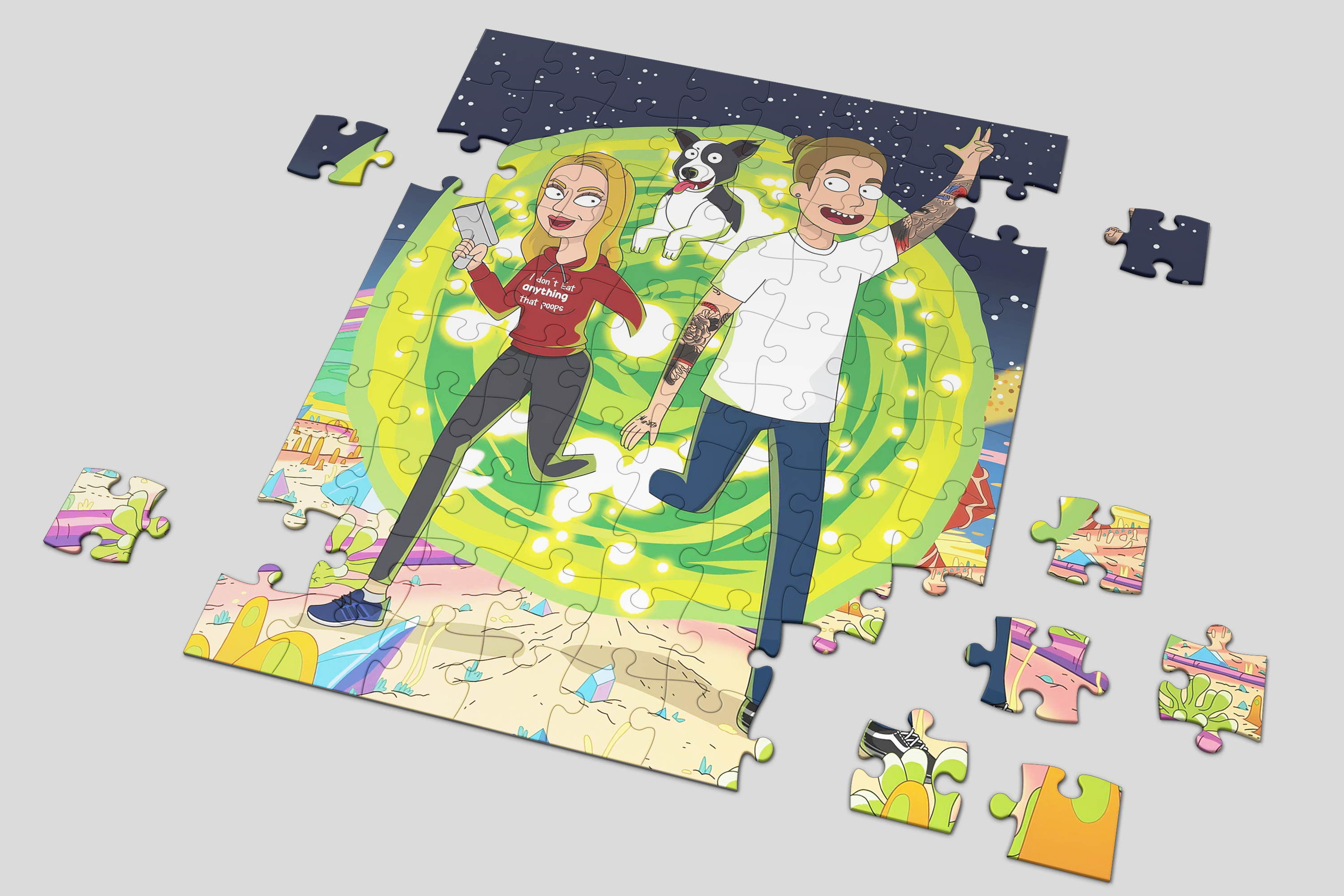 Rick and Morty Puzzle