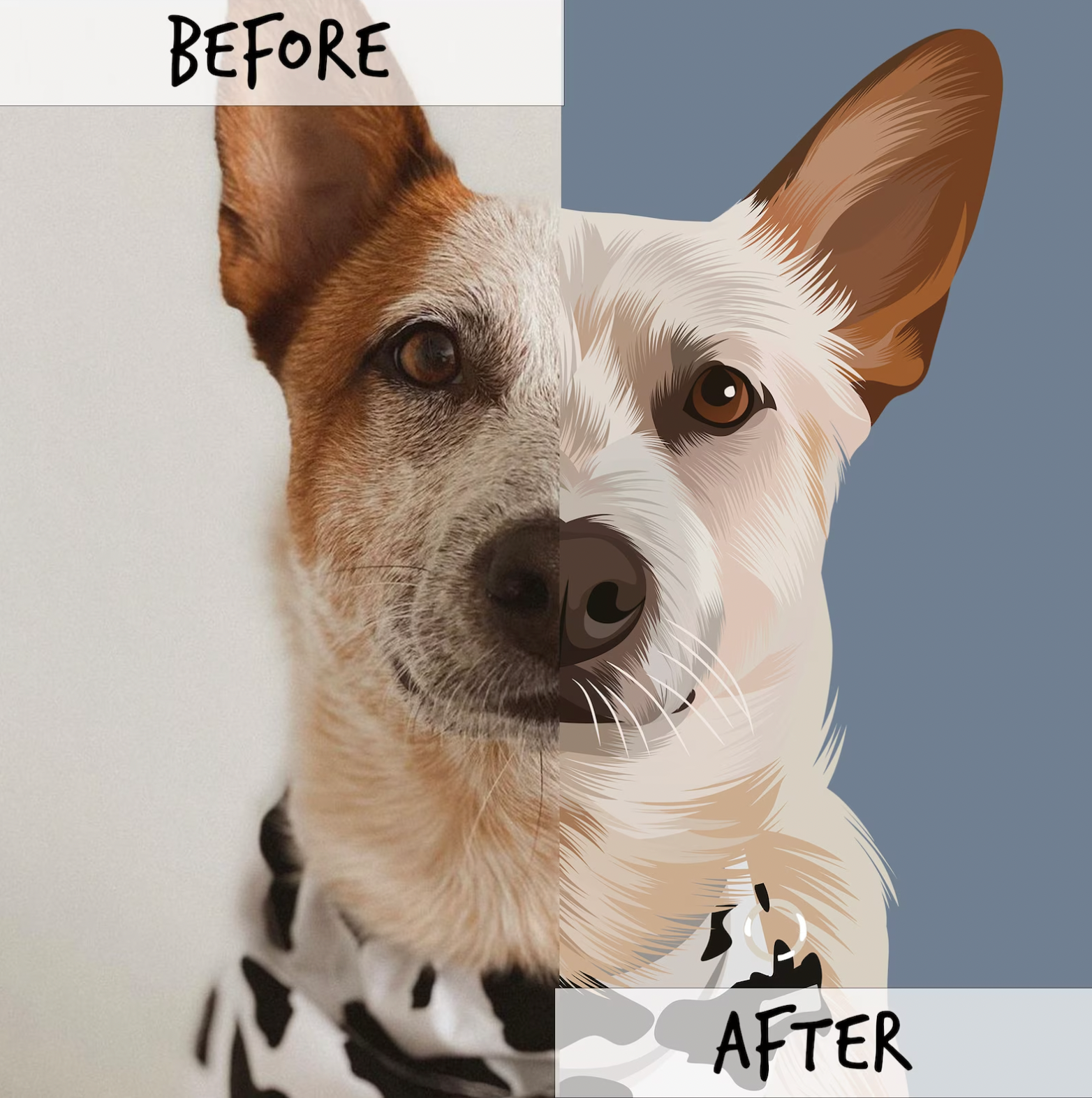 Canvas Pet Portrait