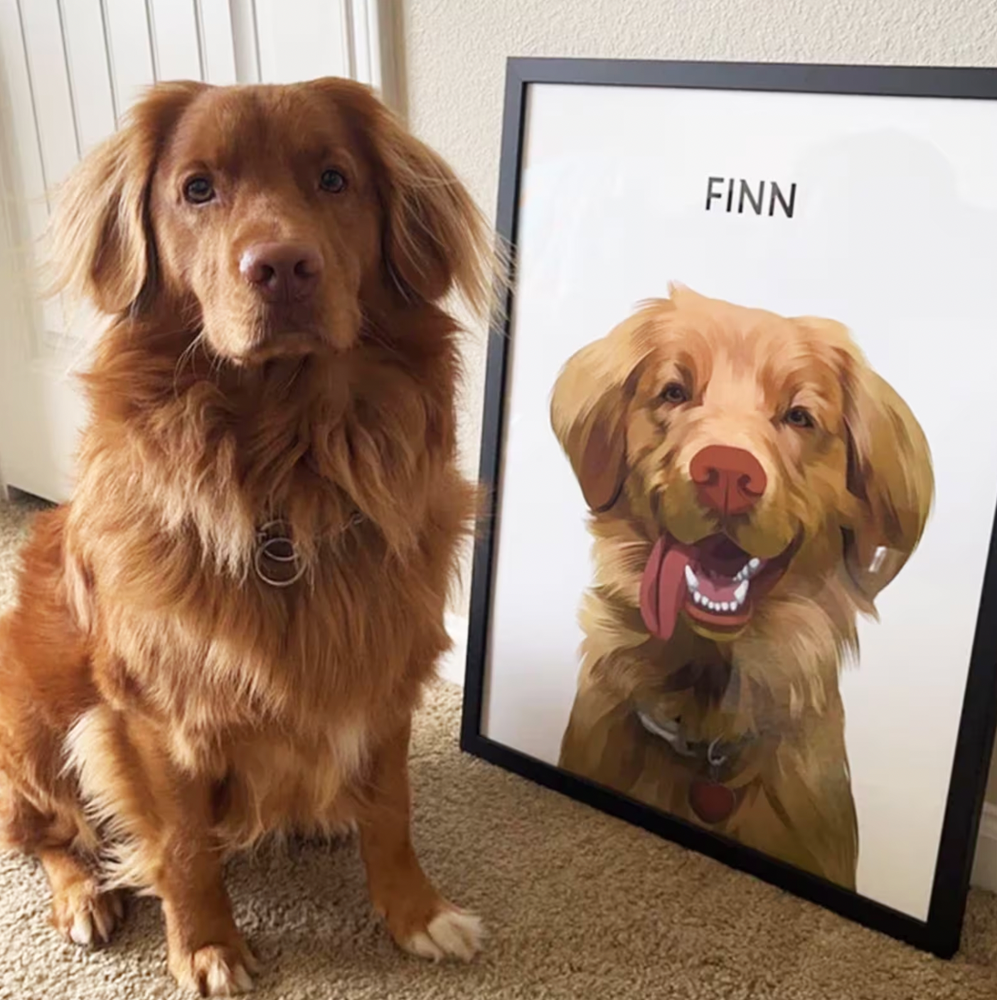 Canvas Pet Portrait