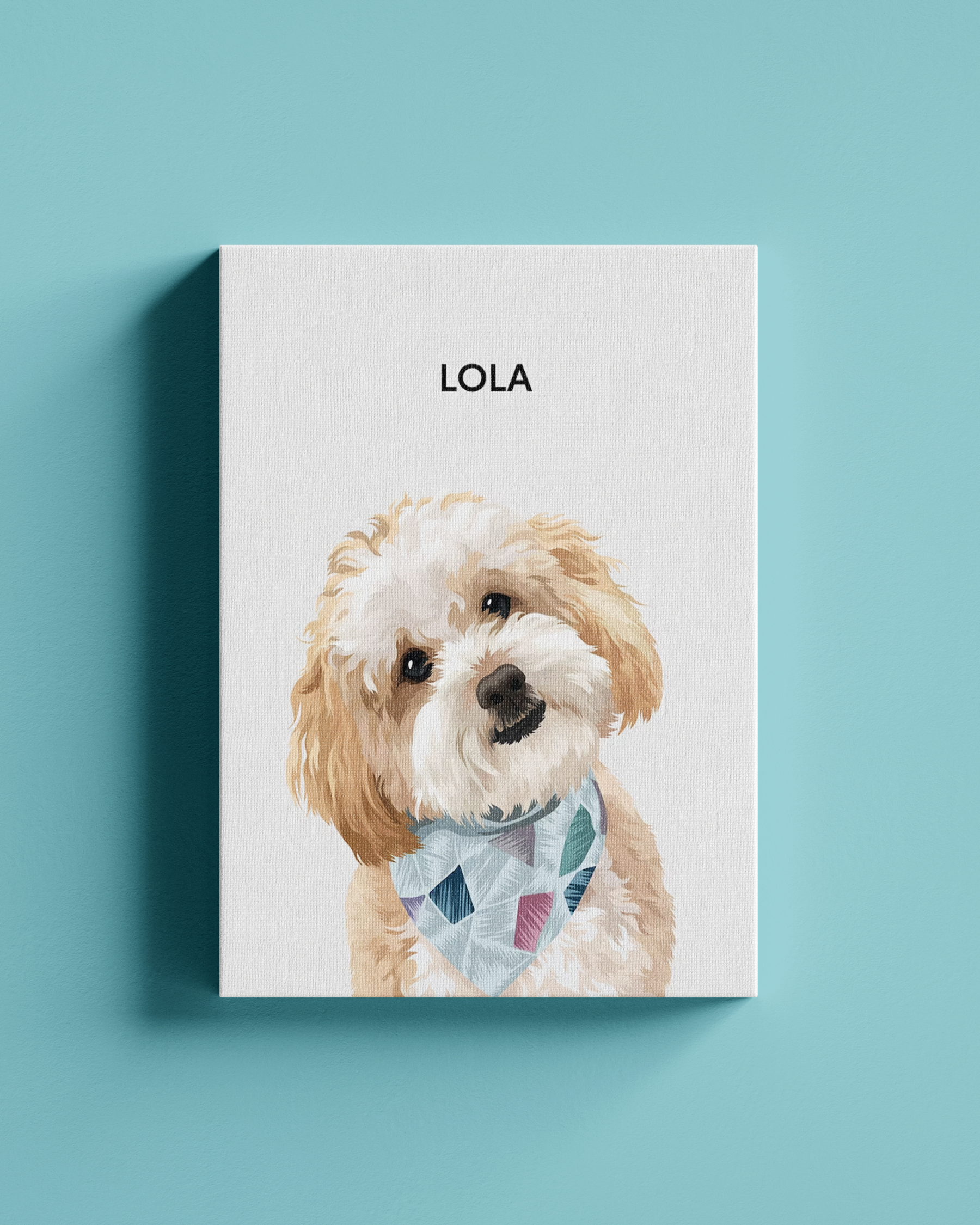 Canvas Pet Portrait
