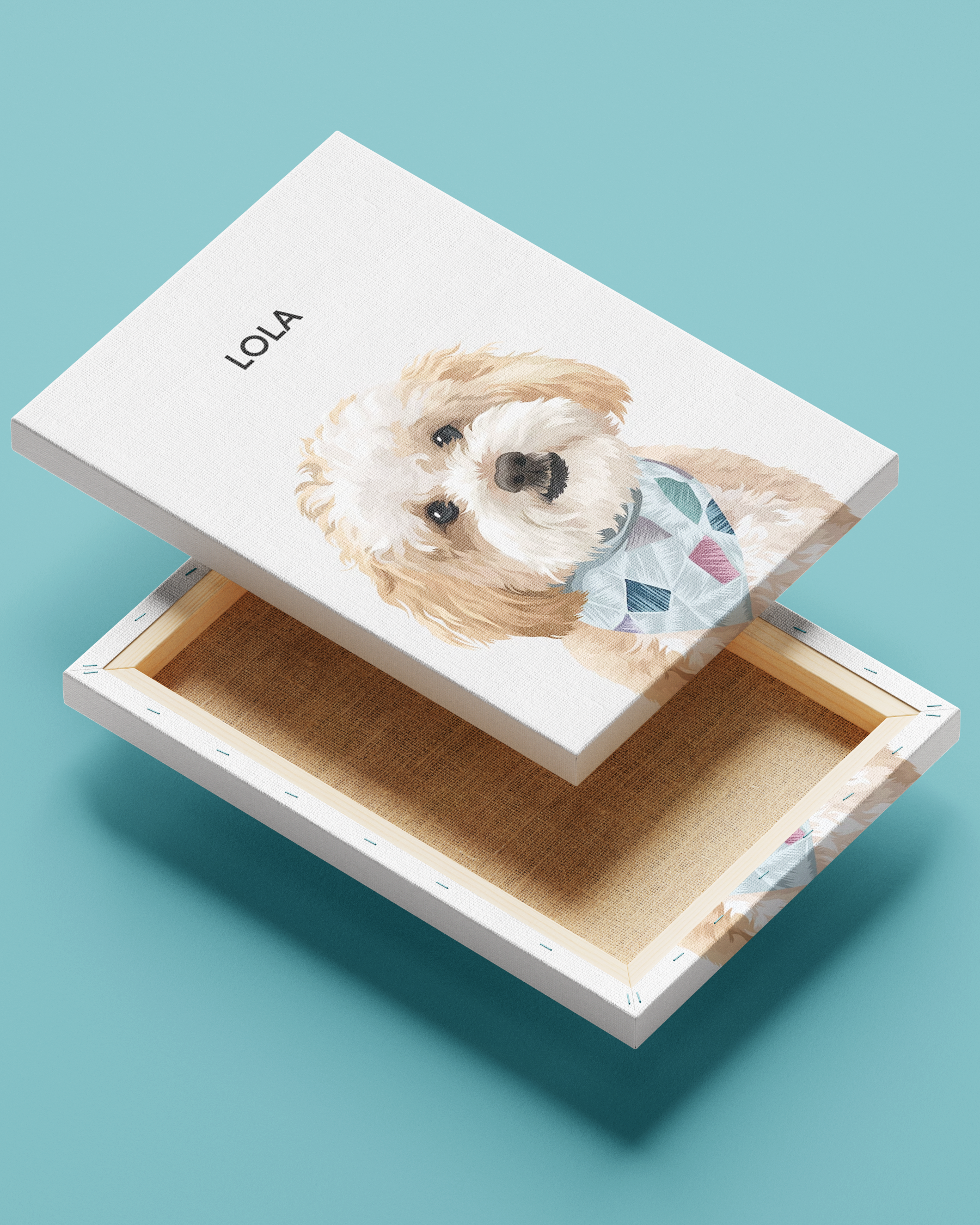 Canvas Pet Portrait