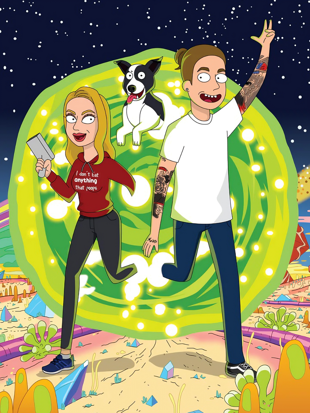 Rick and Morty Canvas